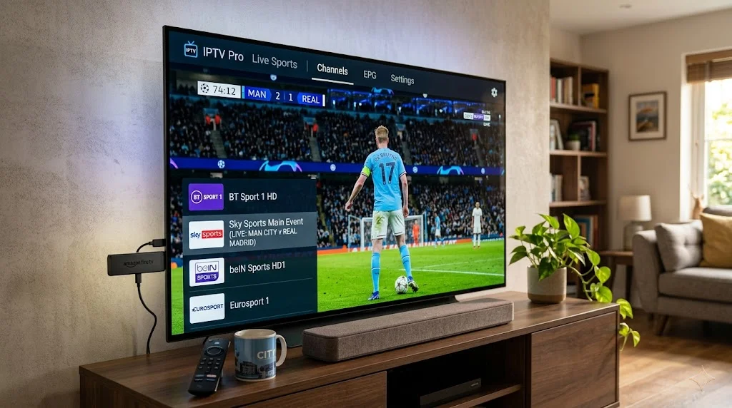 IPTV setup on Amazon Fire TV Stick